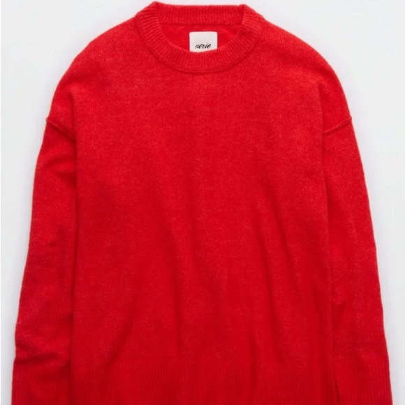 aerie Sweaters - aerie large unreal sweater size large red